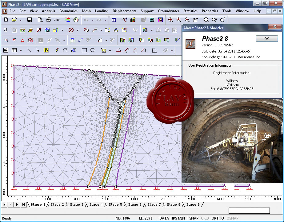 rocscience phase 2 8 crack