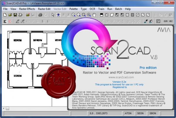 AVIA Scan2CAD PRO v8.2e