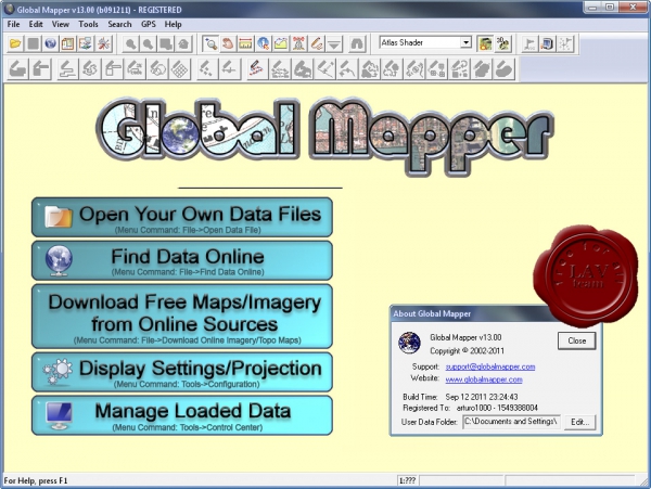 Global Mapper v13.00