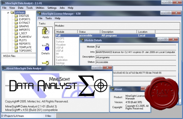 Mintec MineSight v4.50 Mintec MineSight v4.50