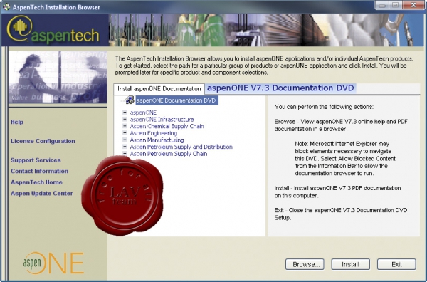 Aspen Technology aspenONE v7.3 disk 3