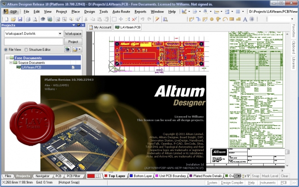 Altium Designer v10.700.22943