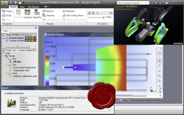 Autodesk Moldflow Communicator 2012 SP1