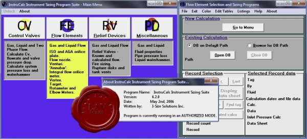 Chempute Instrument Engineering Calculations v6.2.0