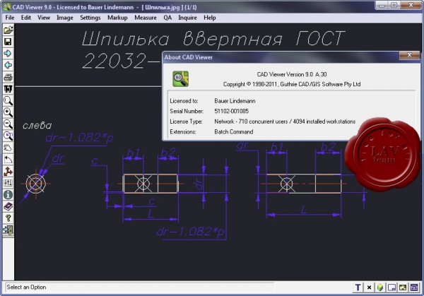 Guthrie CAD Viewer v9.0.A.30