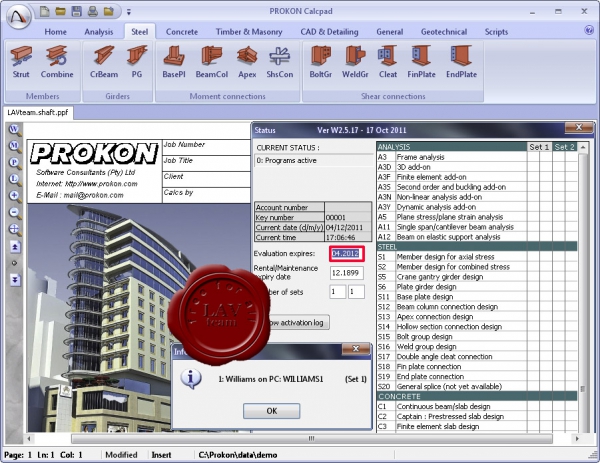 PROKON v2.5.17 SP1