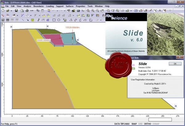 Rocscience Slide v6.014