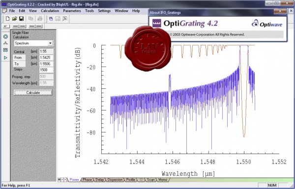 Optiwave OptiGrating v4.2.2