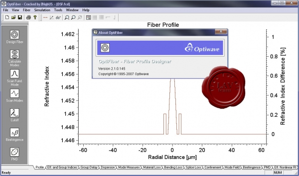 Optiwave OptiFiber v2.1.0.145