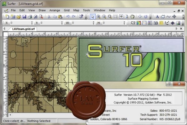 Golden Software Surfer v10.7.972