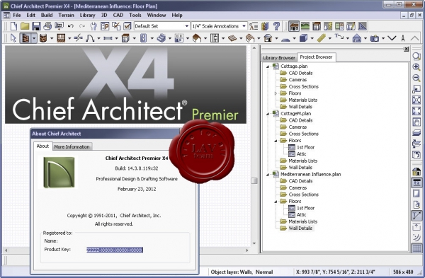 Chief Architect Premier X4 v14.3.0.119
