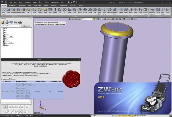 ZwSoft ZW3D 2012 v16.00