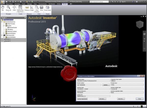 Autodesk Inventor Professional 2013 x86+x64 english