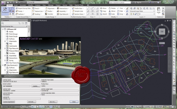 Autodesk AutoCAD Civil 3D 2013