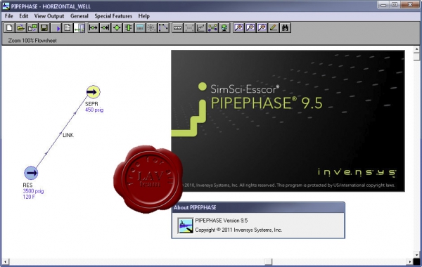 Invensys SimSci-Esscor PIPEPHASE v9.5