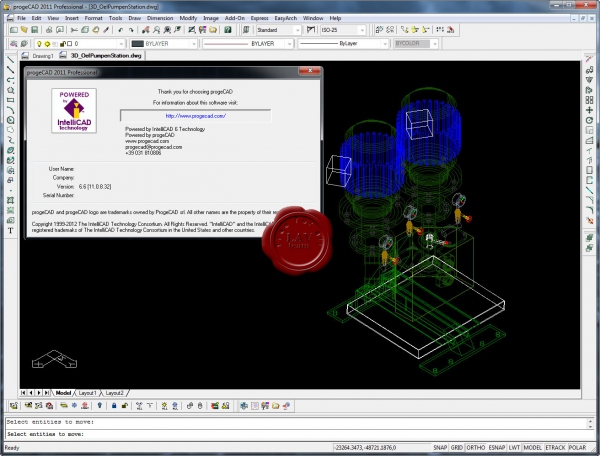 Progesoft ProgeCAD 2011 Professional v11.0.8.32