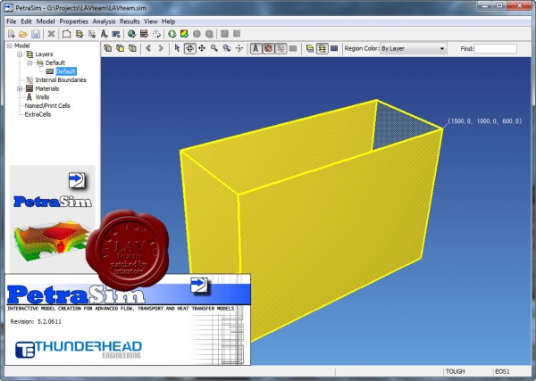 Thunderhead PetraSim v5.2.0611