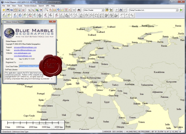 Global Mapper v14.0.0 build 091212