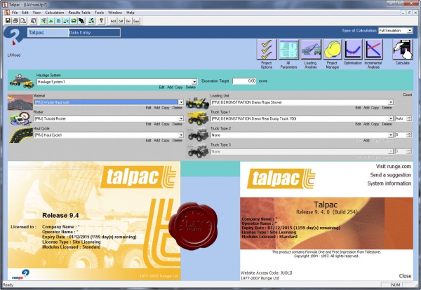 Runge TALPAC v9.4.0.254