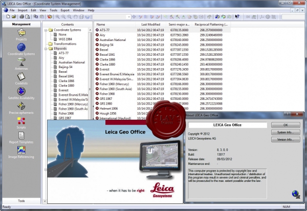 Leica Geo Office v8.3.0.0.13017