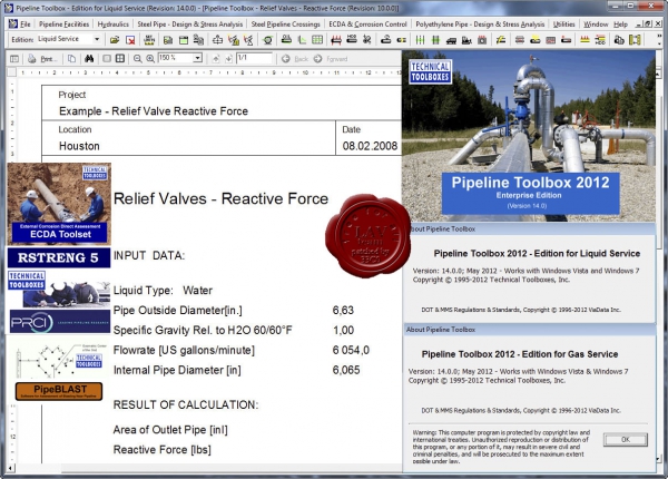 TTI Pipeline Toolbox Enterprise 2012 v14.0