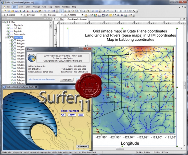 Golden Software Surfer v11.2.848