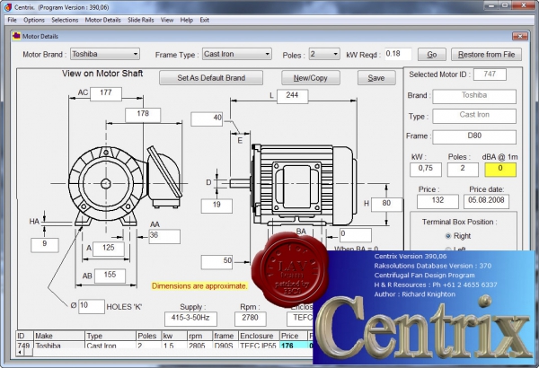 H&R Resources Centrix v390.06