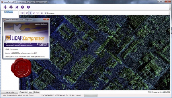 LizardTech LiDAR Compressor 2011 v1.1.1.2802