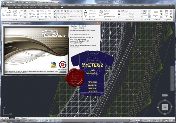 MicroSurvey embeddedCAD 2013 Premium v13.0.1.0