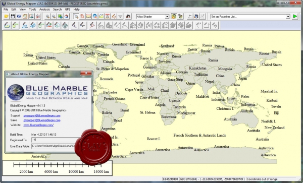 Global Energy Mapper v14.1.3 build 030413