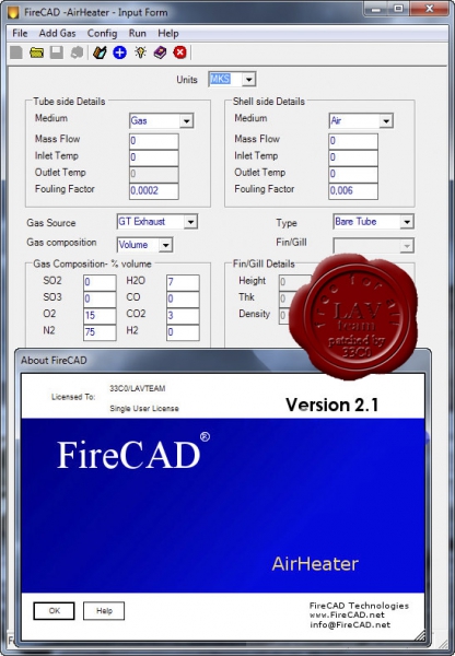FireCAD v2.1 AHT
