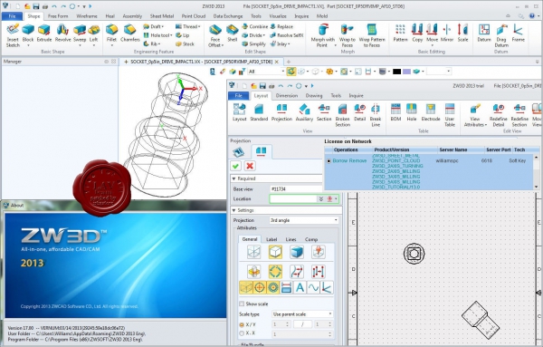 ZwSoft ZW3D 2013 v17.00