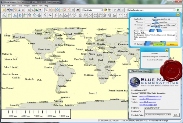Global Mapper v14.1.7 build 043013