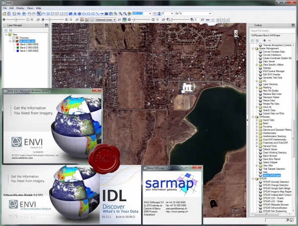 Exelis ENVI v5.0.2 SP2 + add-ons