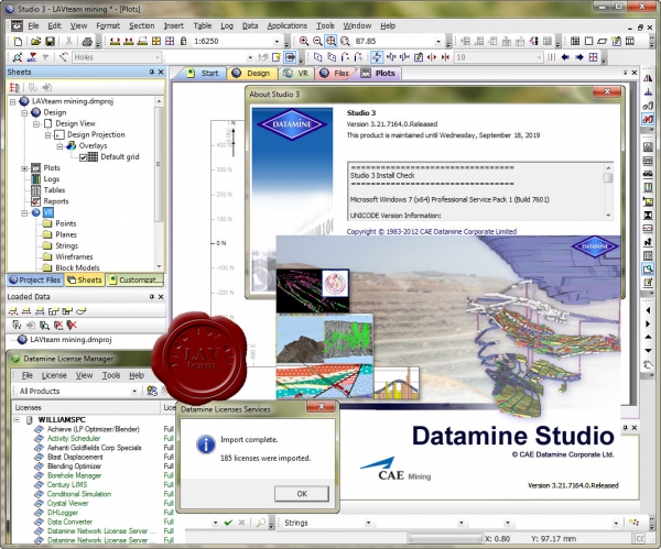 CAE Datamine Studio v3.21.7164.0 english