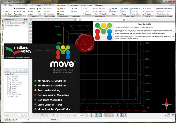 Midland Valley Move v2013.1.1 build 38222