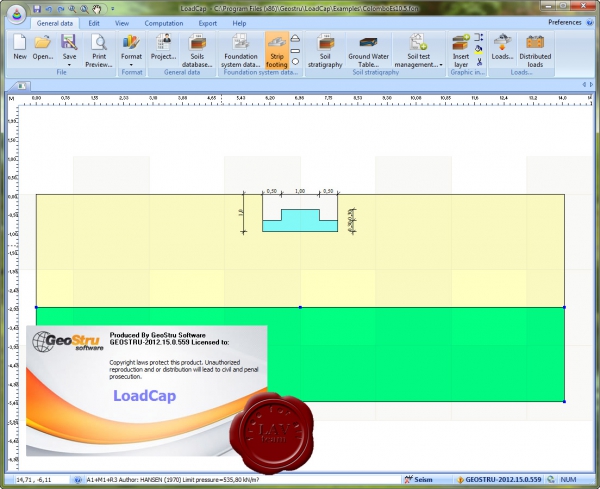 GeoStru LoadCap v2012.15.0.559