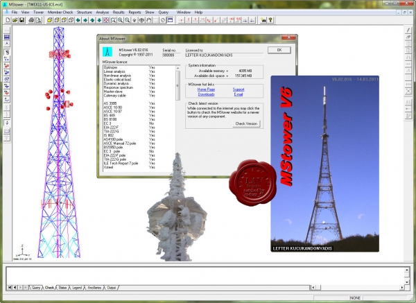 Microstran MStower v6.02.016