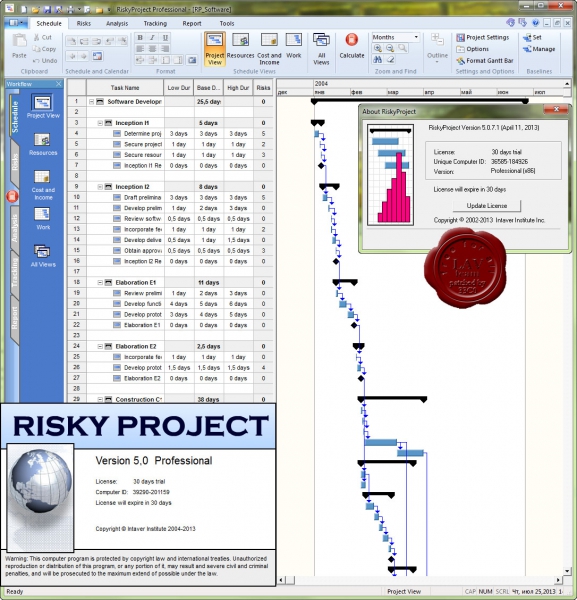 Intaver RiskyProject Pro v5.0.7