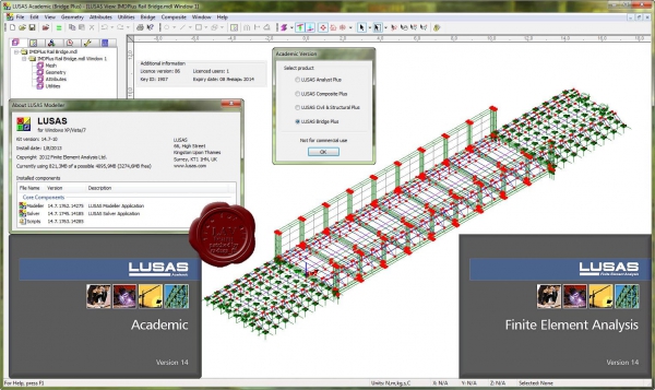 LUSAS Academic v14.7.10