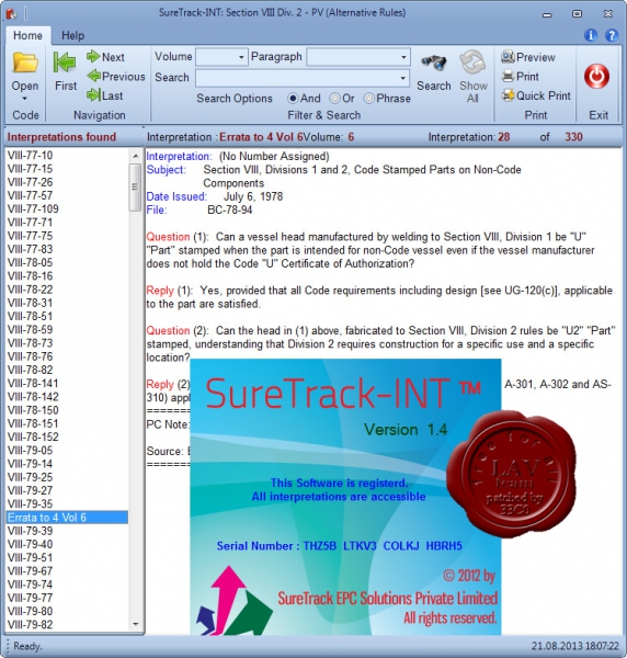 SureTrack EPC SureTrack-INT v1.4