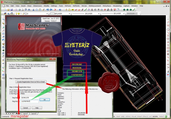 MicroSurvey MapScenes Forensic CAD 2013 v13.0.2.7