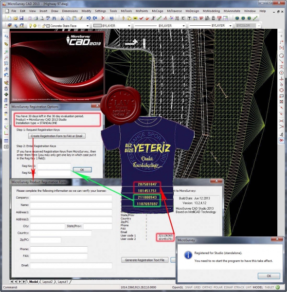 MicroSurvey CAD 2013 Studio v13.2.4.12