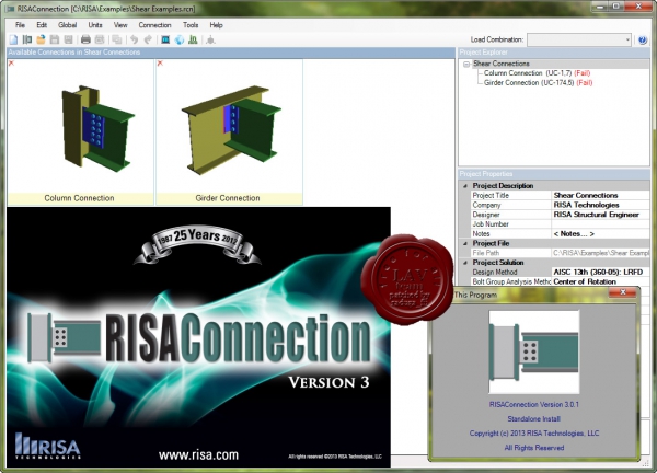 RISA Connection v3.0.1