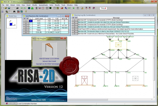 RISA-2D v12.0.0