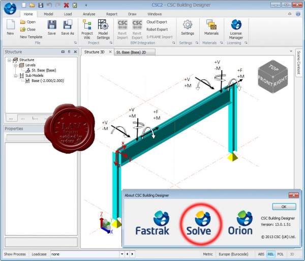 CSC Building Designer Solve 2013 v13.0.1.51