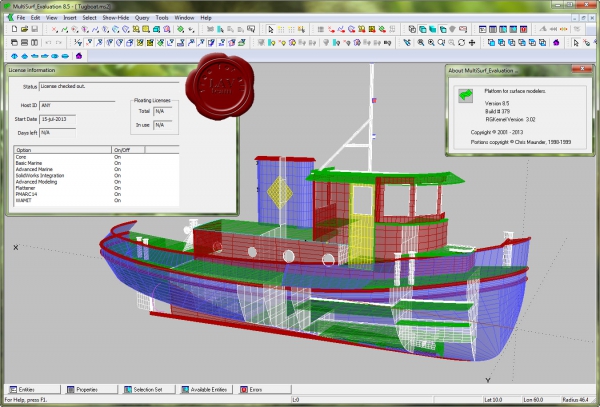 AeroHydro MultiSurf v8.5.379 AeroHydro MultiSurf v8.5.379