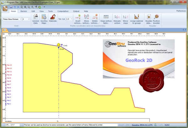GeoStru GeoRock 2D v2014.11.1.271