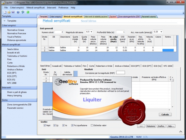 GeoStru Liquiter v2014.12.1.278