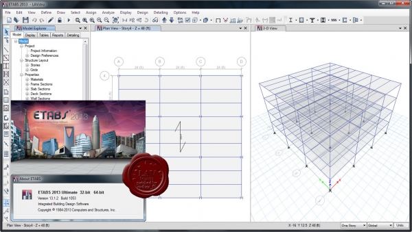 CSI ETABS 2013 v13.1.2 build 1053 CSI ETABS 2013 v13.1.2 build 1053